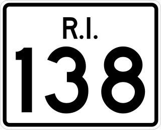 <span class="mw-page-title-main">Rhode Island Route 138</span> Highway in Rhode Island