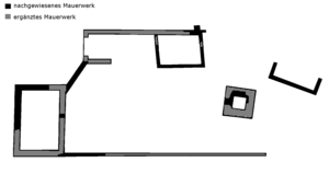 Plan of the castle complex