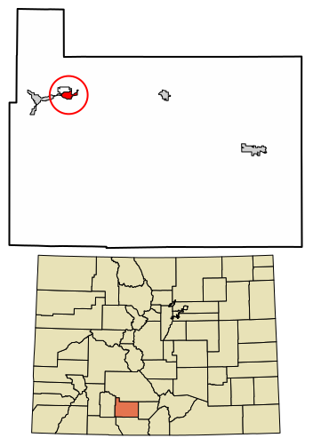 File:Rio Grande County Colorado Incorporated and Unincorporated areas Gerrard Highlighted 0829845.svg
