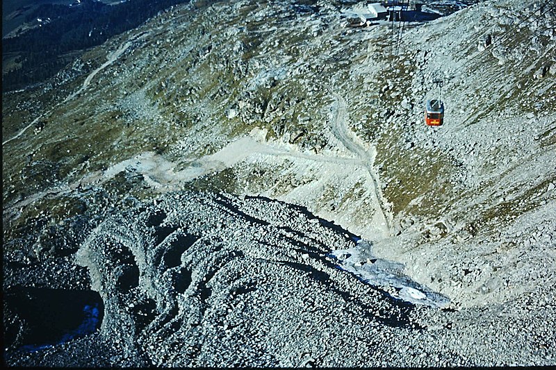 File:Rockglacier Corvatsch, Permafrost.jpg