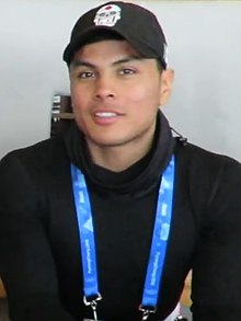 Rodolfo Dickson, Mexico en las Olimpiadas de Invierno en Corea.jpg