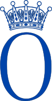 Prinsens monogram och heraldiska vapen.