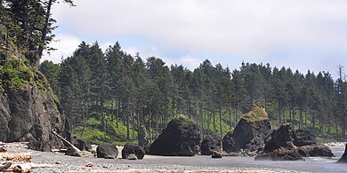 Ruby Beach, Olympic National Park, Jefferson Co, Washington (6 June 2014)