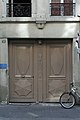 Français : Rue d'Enghien, Paris. Porte cochère du numéro 23.