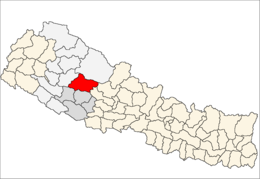 Distretto di Rukum – Localizzazione