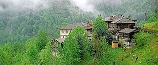 Gehöft im Pontischen Gebirge