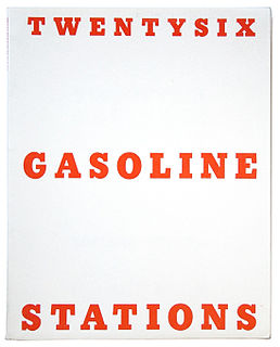 <i>Twentysix Gasoline Stations</i> book by Ed Ruscha