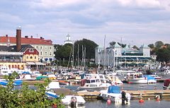 O porto sul de Strömstad