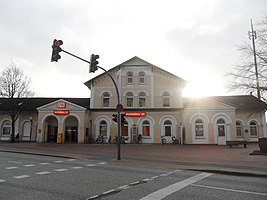 Edifício de entrada da estação