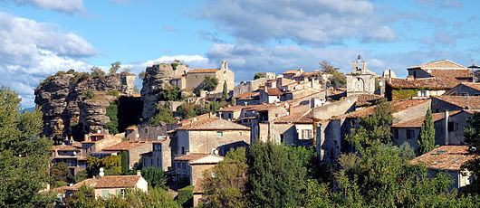 Panorama de Saignon.