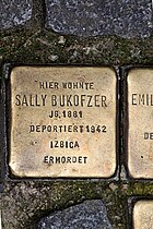 Stumbling block for Sally Bukofzer