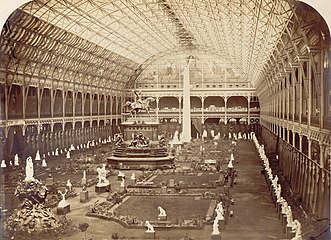 The statue in the 1861 Salon in Paris