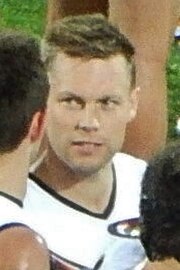 Mitchell with Hawthorn in 2014