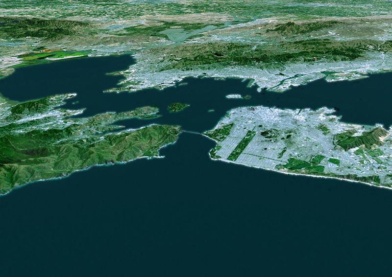 File:San Francisco Bay JPLLandsat.jpg