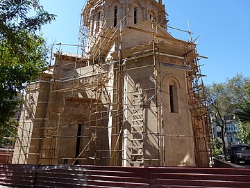 Изградња цркве Свете Ане