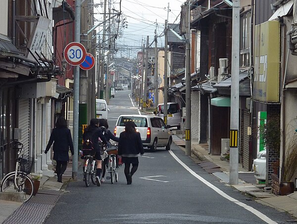 street in San'yō-Onoda
