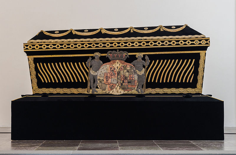 File:Sarcophagus Sophia Magdelene of Brandenburg-Kulmbach queen consort of king Christian 6 Roskilde cathedral Denmark.jpg