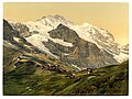 Jungfrau şi Kleine Scheidegg, anul 1900
