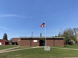 School and Government offices, Scanlon, Minnesota.jpg