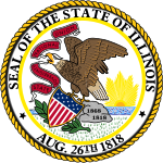 Descrizione dell'immagine Seal of Illinois.svg.
