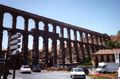 Aquaduct in Segovia, Spain