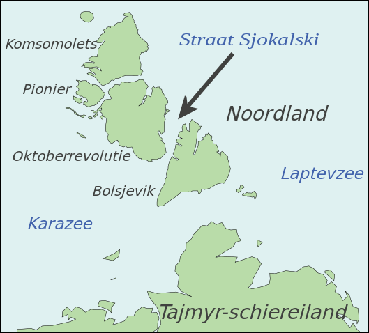 Shokalsky Strait-nl.svg