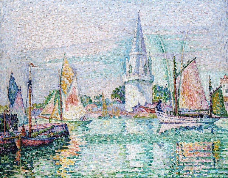 File:Signac - LA ROCHELLE. LA TOUR DES QUATRE SERGENTS. L'ÉPI, lot.47 (cropped).jpg