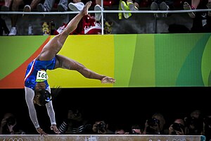 Simone Biles 2016 Rio beam.jpg