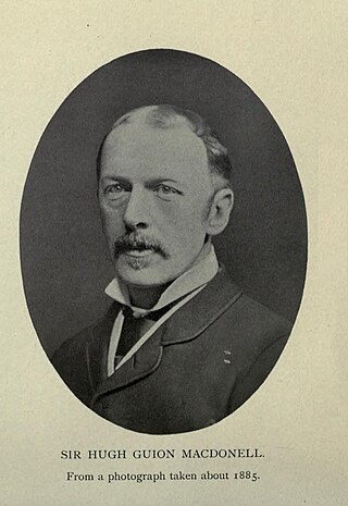 <span class="mw-page-title-main">Hugh Guion MacDonell</span> British diplomat (1931–1904)