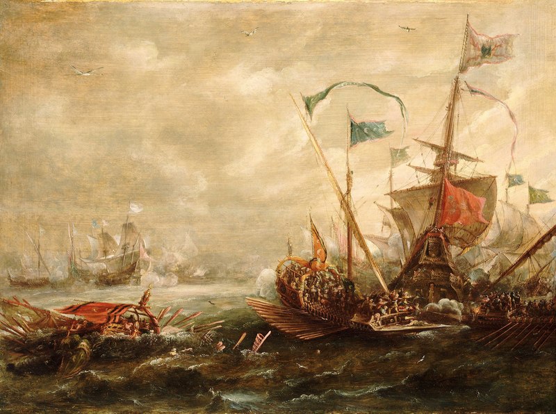 File:Spanish engagement with Barbary pirates RMG BHC0747.tiff