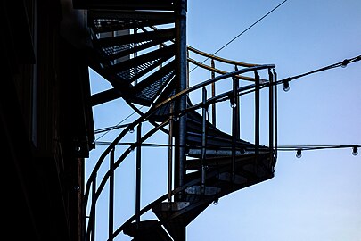 Spiral staircase on Fredsgatan, Gothenburg
