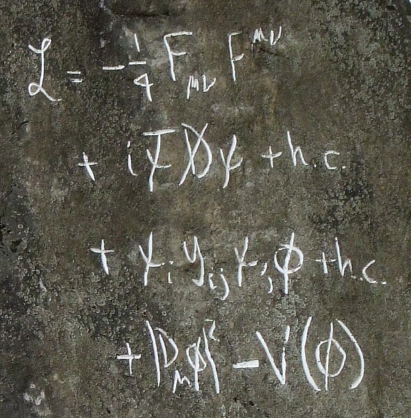 File:StandardModelStoneEquationsCERN.jpg