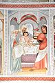 English: Fresco by Thomas von Villach: Circumcision of Christ Deutsch: Thomas von Villach: Beschneidung Christi