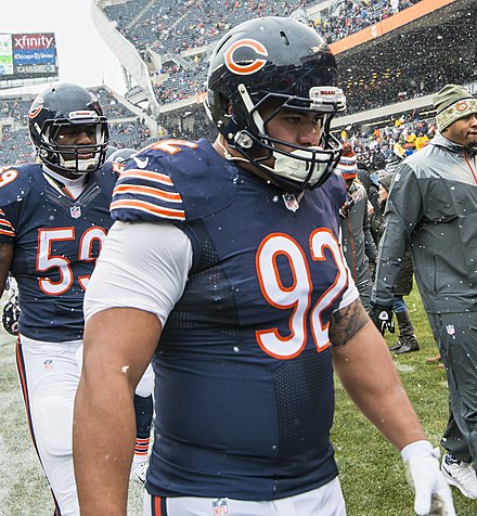 Paea with the Bears in 2014