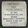 Stolperstein für Max Fleischmann