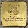 Stolperstein Kirchbachstr 16 (Schön) Hans Hirschberg.jpg