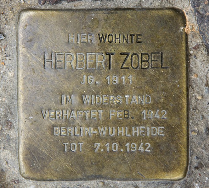 File:Stolperstein Sickingenstr 5 (Moabi) Herbert Zobel.jpg