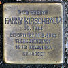 Stolperstein Skalitzer Str 46 (Kreuz) Fanny Kirschbaum.jpg