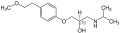 Strukturformel R Metoprolol V1.svg
