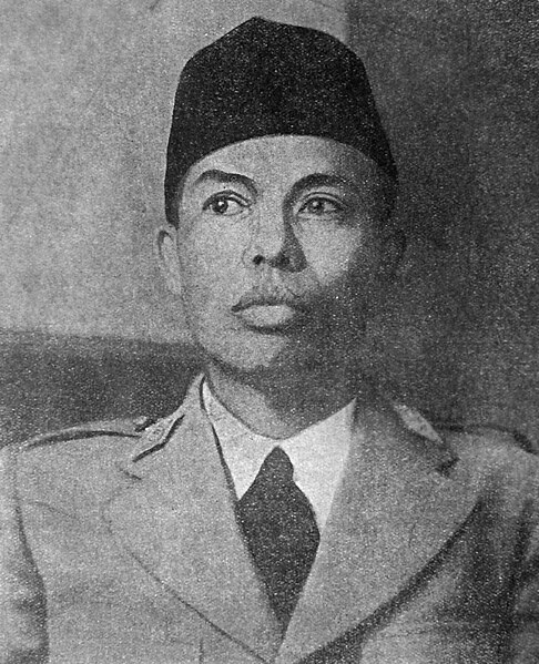 General Sudirman, first commander of the Indonesian Armed Forces