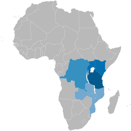 Swahili speaking countries in Africa.