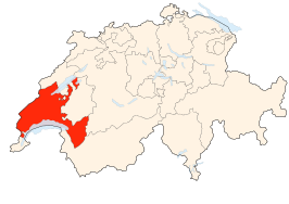 Kaart van Vaud