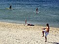 An einem Strand auf der Insel Sylt