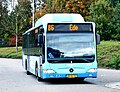 Syntus bus 5201 van het type Mercedes-Benz Citaro-CNG te Ede.