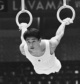 Такаси Мицукури на чемпионате мира 1966 года