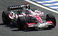 Sato at the Brazilian GP