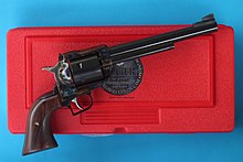 A limited edition of 1,000 units from TALO Distributions featuring Turnbull Restorations Case Hardened frame. Talo Super Blackhawk.jpg