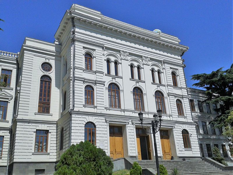 File:Tbilisi, Georgia — Tbilisi State University, I Corpus's front view.jpg