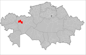 Localisation de District de Temir