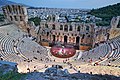 The Odeon of Herodes Atticus, 2nd cent. A.D., Athens.